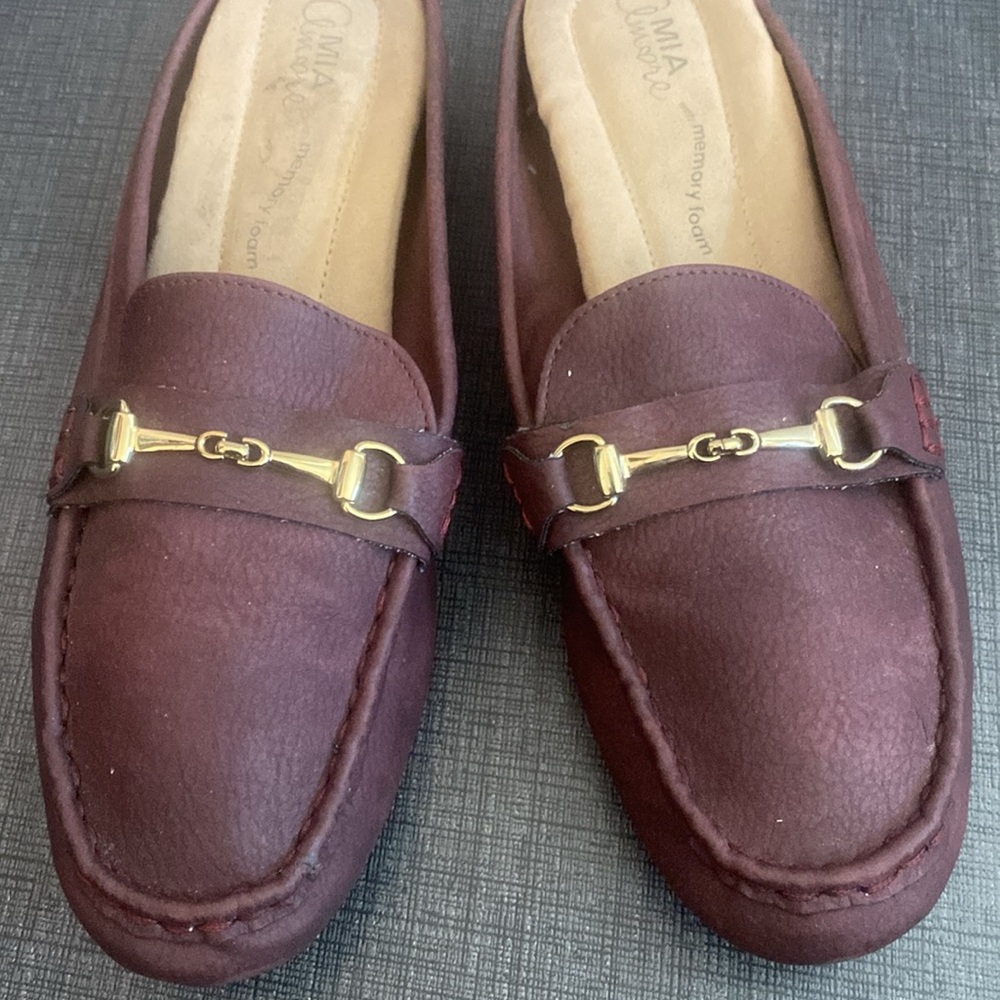 Mia Amore purple slide on loafers size 9 - Picture 13 of 14